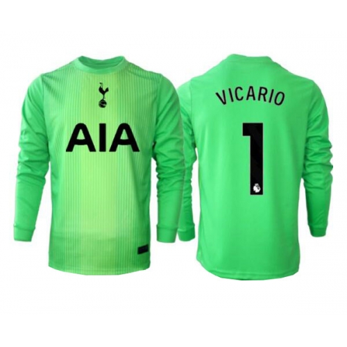 Billige Fotballdrakt Tottenham Hotspur Guglielmo Vicario #1 Keeper Replika Hjemmedrakt 2025-26 Langermet Billige Fotballdrakt Tottenham Hotspur Guglielmo Vicario #1 Keeper Replika Hjemmedrakt 2025-26 Langermet